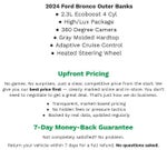 2024 Ford Bronco Outer Banks 4 Door 4x4