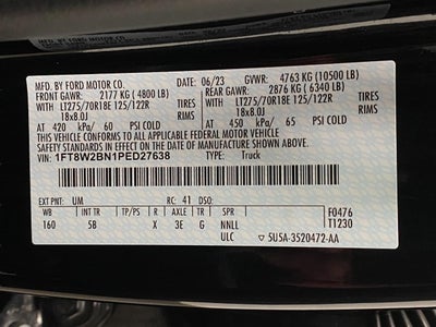 2023 Ford SUPER DUTY F-250 SRW CREW CAB