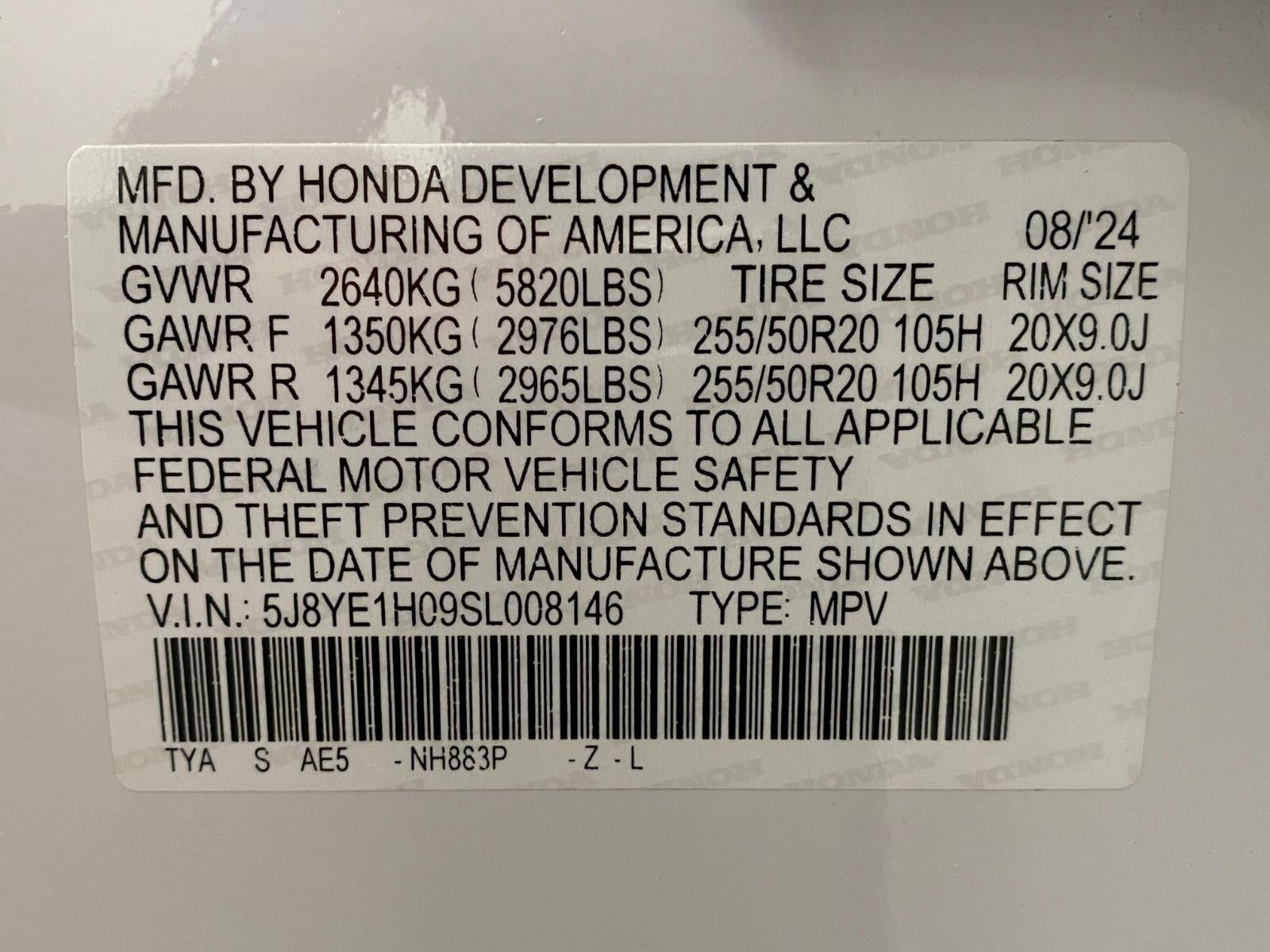 2025 Acura MDX SH-AWD w/A-Spec Package