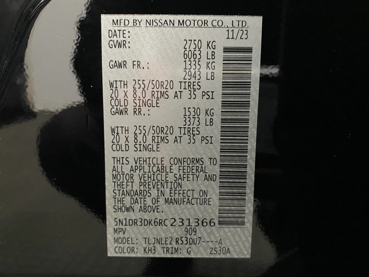 2024 Nissan Pathfinder Platinum 4WD