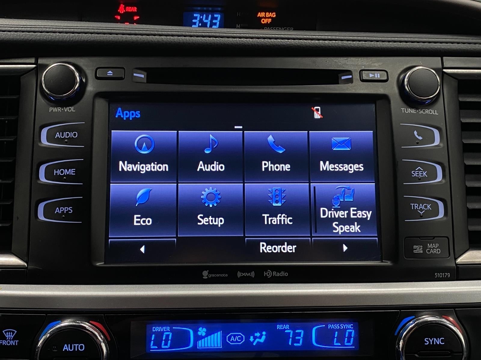 2018 Toyota Highlander XLE V6 AWD
