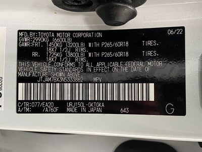 2022 Lexus GX GX 460 Premium 4WD