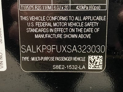 2025 Land Rover Range Rover P400 SE SWB