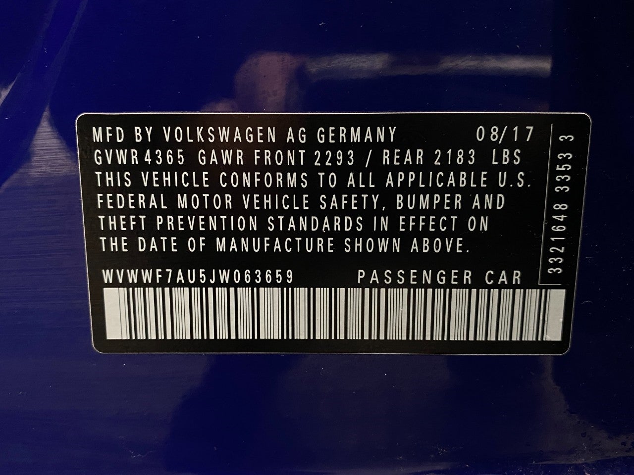 2018 Volkswagen Golf R 2.0T Manual w/DCC/Nav