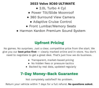 2023 Volvo XC60 B5 AWD Ultimate Bright Theme