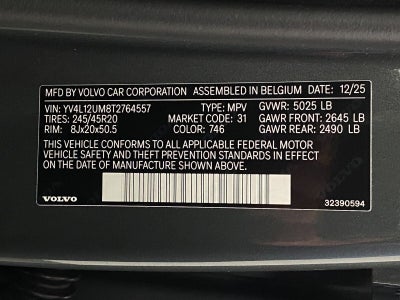2026 Volvo XC40 B5 AWD Ultra