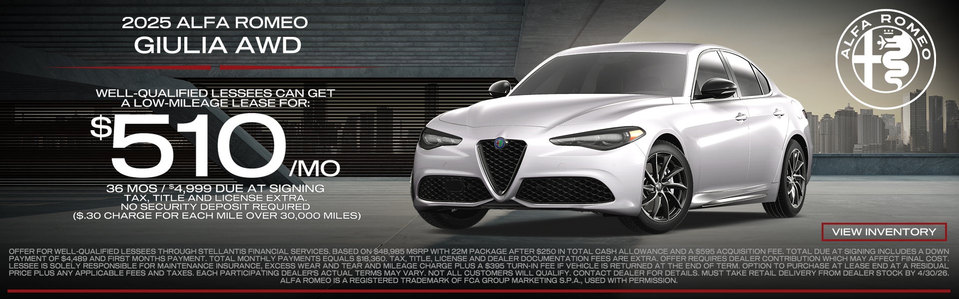 2025 Alfa Romeo Giulia AWD 