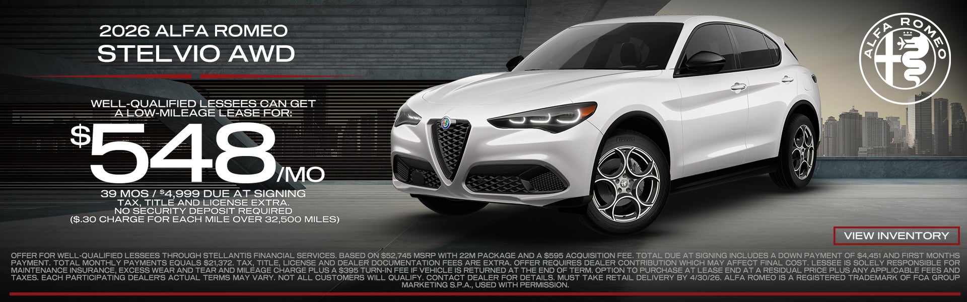 2026 Alfa Romeo Stelvio AWD