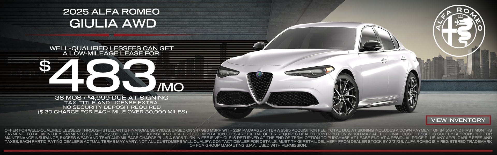 2025 Alfa Romeo Giulia AWD