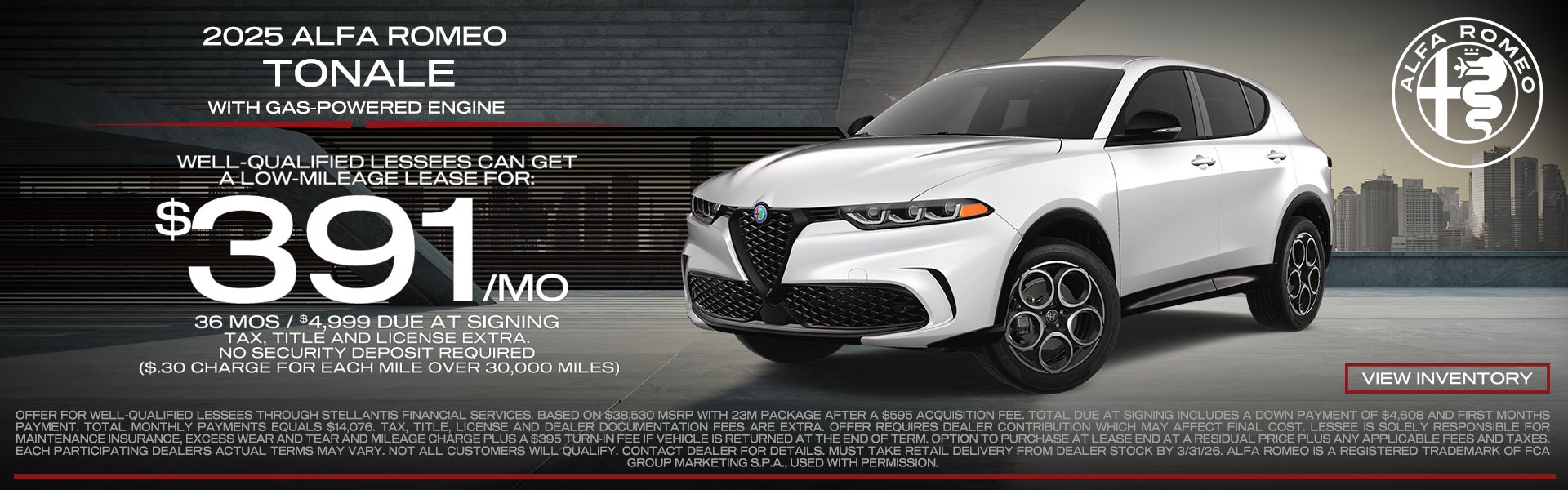 2025 Alfa Romeo Tonale