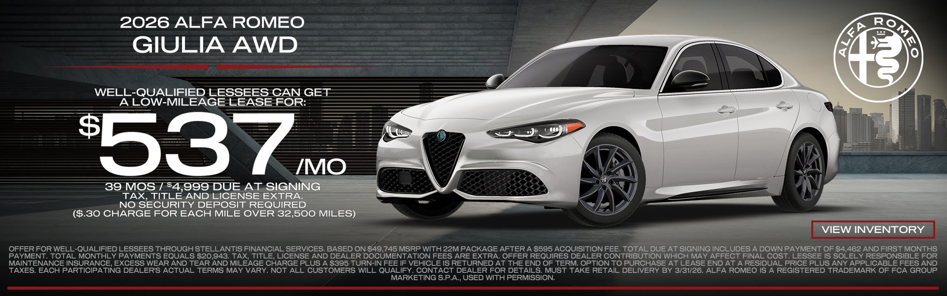 2025 Alfa Romeo Giulia AWD