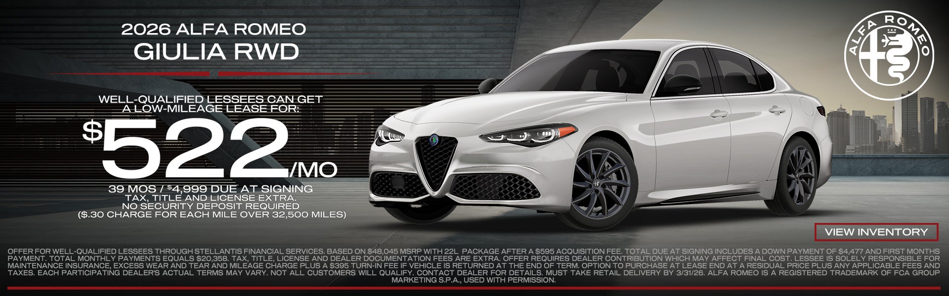 2025 Alfa Romeo Giulia RWD